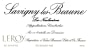 Domaine Leroy Savigny Les Narbantons 1998 Front Label
