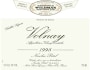 Nicolas Potel Volnay Vieilles Vignes 1998 Front Label