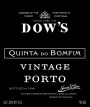 Dow's Quinta do Bomfim Vintage Porto 1999 Front Label