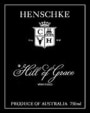 Henschke Hill of Grace Shiraz 1996 Front Label