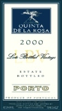 Quinta de la Rosa Late Bottled Vintage Port 2000 Front Label