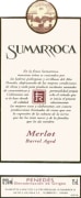 Sumarroca Penedes Merlot 2000 Front Label