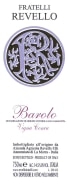 Fratelli Revello Barolo Conca 2000 Front Label