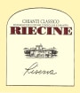 Riecine Chianti Classico Riserva 2001 Front Label