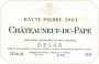 Delas Chateauneuf-du-Pape Haute Pierre 2001 Front Label