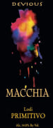 Macchia Winery Devious Primitivo 2014 Front Label