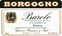 Borgogno Barolo Classico Riserva 2001 Front Label