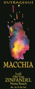 Macchia Winery Noma Ranch Outrageous Old Vine Zinfandel 2009 Front Label