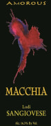 Macchia Winery Amorous Sangiovese 2013 Front Label