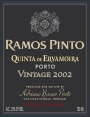 Ramos Pinto Ervamoira Vintage Port 2002 Front Label