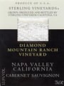 Sterling Diamond Mountain Ranch Cabernet Sauvignon 1995 Front Label