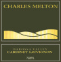 Charles Melton Barossa Valley Cabernet Sauvignon 2003 Front Label