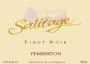 Salitage Pinot Noir 2003 Front Label