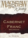 Mackinaw Trail Winery Cabernet Franc 2011 Front Label