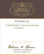 Brown Brothers Patricia Reserve Cabernet Sauvignon 2003 Front Label