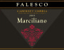 Falesco Marciliano 2003 Front Label