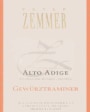 Peter Zemmer Gewurztraminer 2003 Front Label