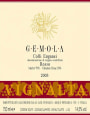 Vignalta Colli Euganei Gemola Rosso 2003 Front Label