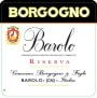 Borgogno Barolo Riserva 2003 Front Label