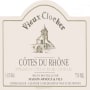 Arnoux et Fils Cotes du Rhone Vieux Clocher Rouge 2004 Front Label