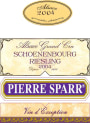 Pierre Sparr Schoenenbourg Grand Cru Riesling 2004 Front Label