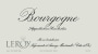 Maison Leroy Bourgogne Rouge 2004 Front Label
