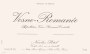 Nicolas Potel Vosne-Romanee 2004 Front Label