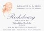 Domaine A.F. Gros Richebourg Grand Cru 2004 Front Label