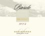 Schiavenza Barolo Broglio 2004 Front Label