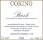 Giovanni Corino Barolo 2004 Front Label