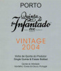 Quinta do Infantado Douro Vintage Porto 2004 Front Label