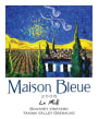 Maison Bleue Winery Le Midi Boushey Vineyard Grenache 2008 Front Label