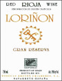 * Rioja Lorinon Gran Reserva 2005 Front Label