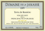 Domaine de la Janasse Terre de Bussiere 2005 Front Label