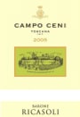 Barone Ricasoli Toscana Campo Ceni 2005 Front Label