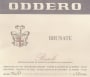 Oddero Barolo Brunate 2005 Front Label