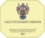 Ciacci Piccolomini d'Aragona Rosso di Montalcino 2005 Front Label