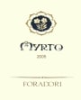 Foradori Myrto 2005 Front Label