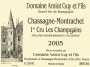 Guy Amiot Chassagne-Montrachet Les Champgains Premier Cru 2005 Front Label