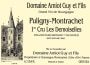 Guy Amiot Puligny-Montrachet Les Demoiselles Premier Cru 2005 Front Label