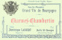 Dominique Laurent Charmes-Chambertin Vieilles Vignes 2005 Front Label