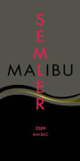 Malibu Wines Semler Malbec 2009 Front Label
