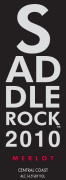 Malibu Wines Saddlerock Merlot 2010 Front Label
