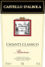 Castello di Albola Chianti Classico Riserva 2006 Front Label