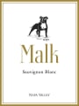 Malk Family Vineyards Sauvignon Blanc 2013 Front Label
