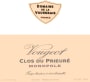 Domaine de la Vougeraie Vougeot Clos du Prieure Monople 2006 Front Label