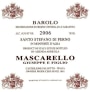 Giuseppe Mascarello Barolo Santo Stefano di Perno 2006 Front Label