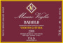 Mauro Veglio Barolo Gattera 2006 Front Label