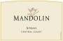 Mandolin Syrah 2012 Front Label