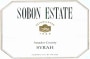 Sobon Estate Syrah 2005  Front Label